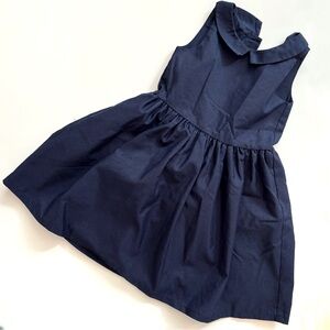 Carter's Navy Sleeveless Dress with Peter Pan Collar